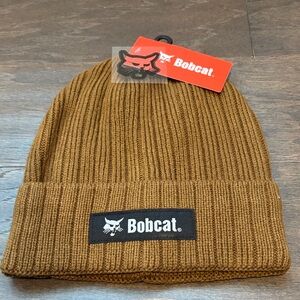 Bobcat Textured Knit Cuffed beanie,fleece lined,stretch,patch logo,warm,winter